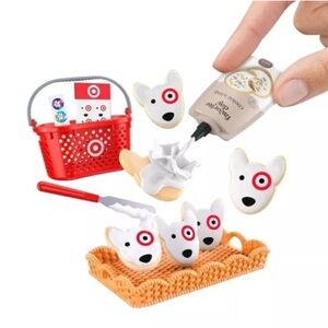 MGA Make It Mini Miniverse TARGET Favorite Foods Series BULLSEYE Frosted Cookies